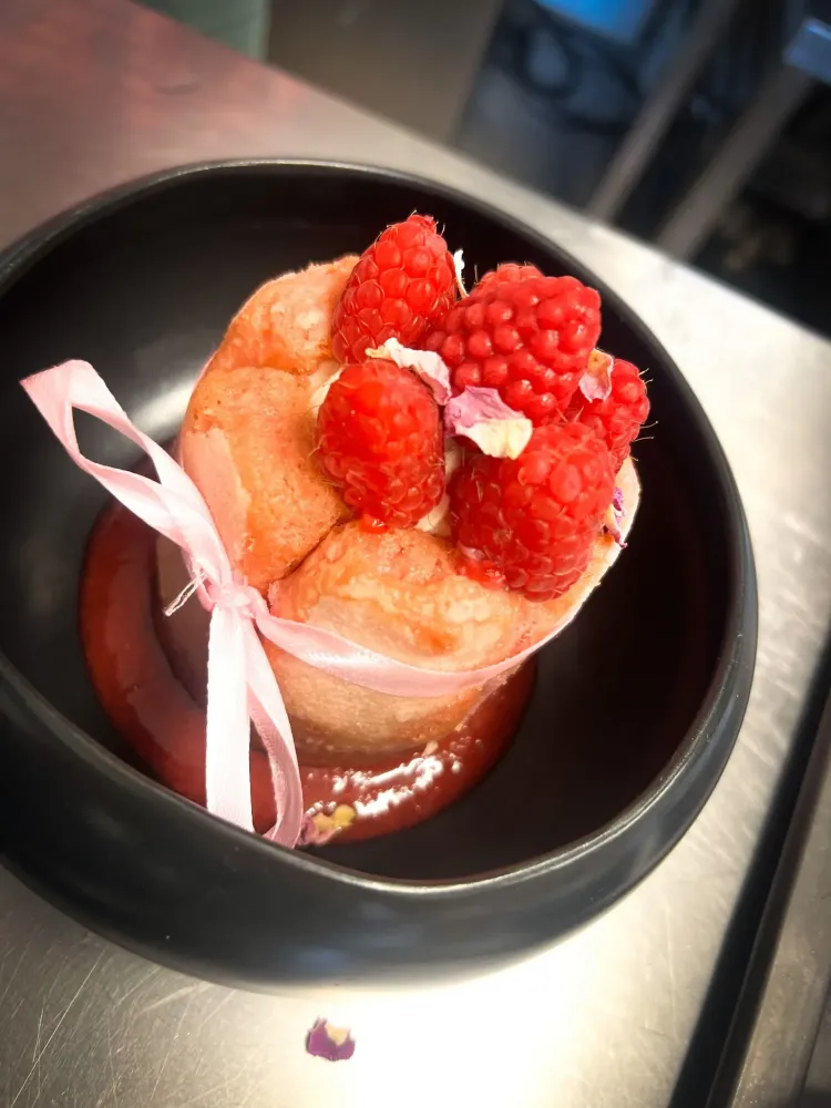 dessert fraise